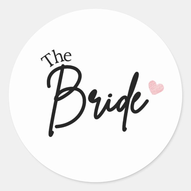 Minimalist Script Bachelorette Party Sticker (Front)