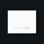 Minimalist Script Lovely 3d Monogram Canvas Print<br><div class="desc">Personalise it with this easy to use product template. 3d Monogram text for a personalised gift for yourself or your loved ones. Monograms and text names are easy to change to suit your needs. Add a background colour or change the image to suit your personal taste. Simplicity at its best....</div>