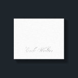 Minimalist Script Lovely 3d Monogram Canvas Print<br><div class="desc">Personalise it with this easy to use product template. 3d Monogram text for a personalised gift for yourself or your loved ones. Monograms and text names are easy to change to suit your needs. Add a background colour or change the image to suit your personal taste. Simplicity at its best....</div>