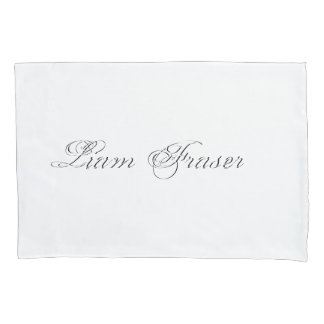 Minimalist Script Lovely 3d Monogram Pillowcase