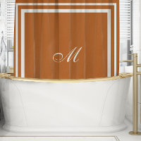 Minimalist Script Monogram | Burnt Orange King