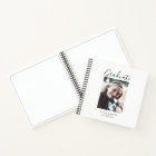 Minimalist Script White Photo Graduation