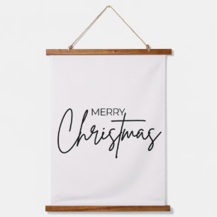 Minimalist Set of 3 Christmas Prints Hanging Tapestry