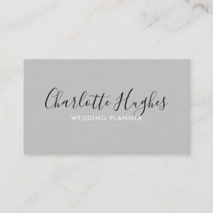 Minimalist Signature Business Card
