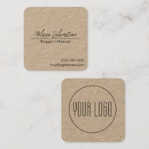 Minimalist Simple Blogger Influencer