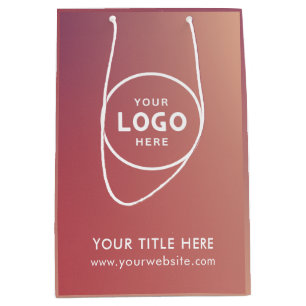 Minimalist Simple Business Modern Gift Bag