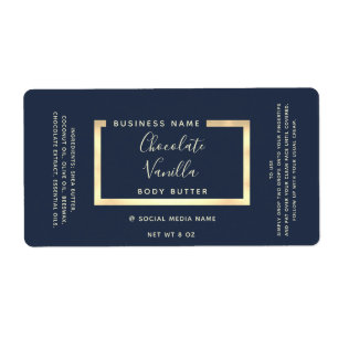 Minimalist simple modern typography gold frame