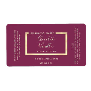 Minimalist simple modern typography gold frame