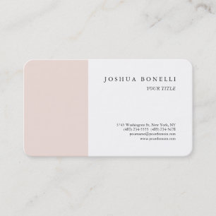 Minimalist Simple Professional Remarkable Business Card
