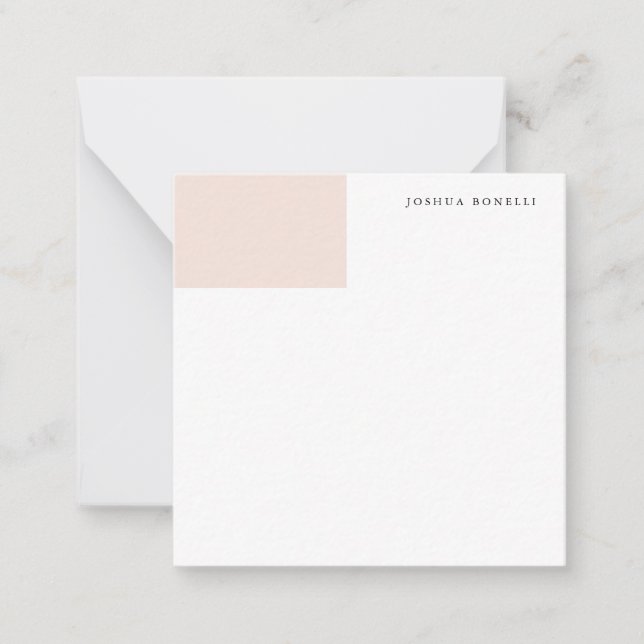 Minimalist Simple Professional Remarkable Card (Front)