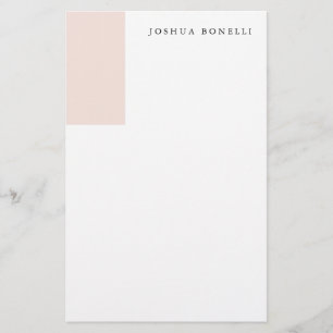 Minimalist Simple Professional Remarkable Stationery