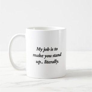 Minimalist Simple Typography Physical Therapy Coffee Mug