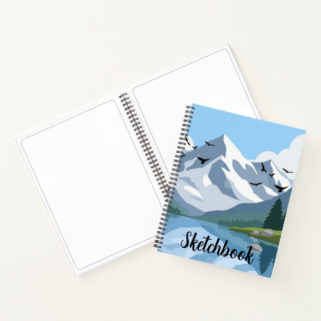 Minimalist Sketchbook Notebook (Inside)