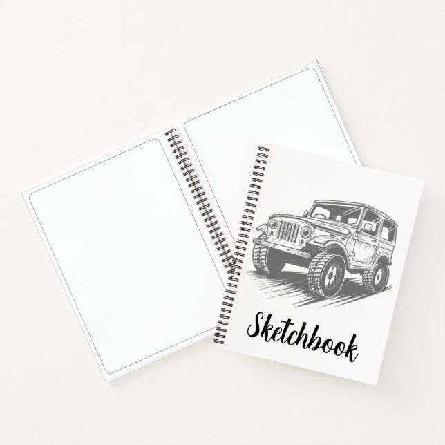Minimalist Sketchbook Notebook (Inside)