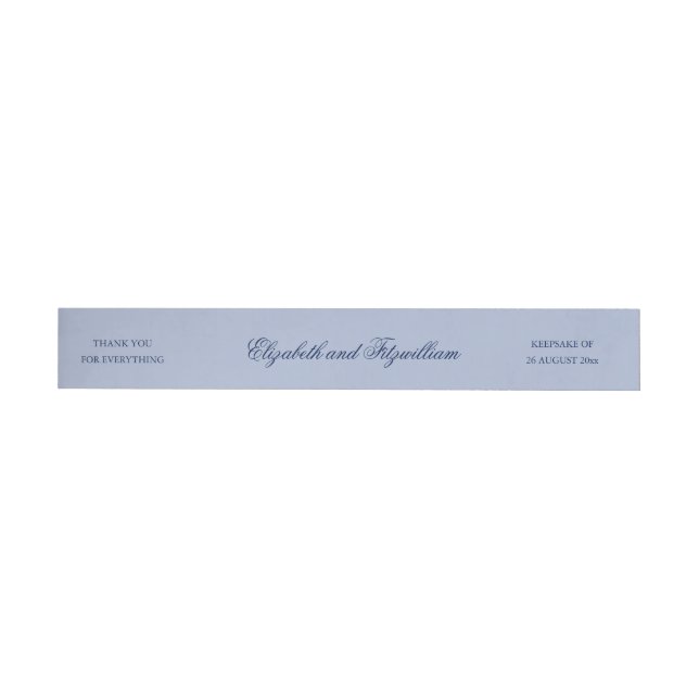 Minimalist Sketched Bridal Bouquet Wedding Label (Individual)