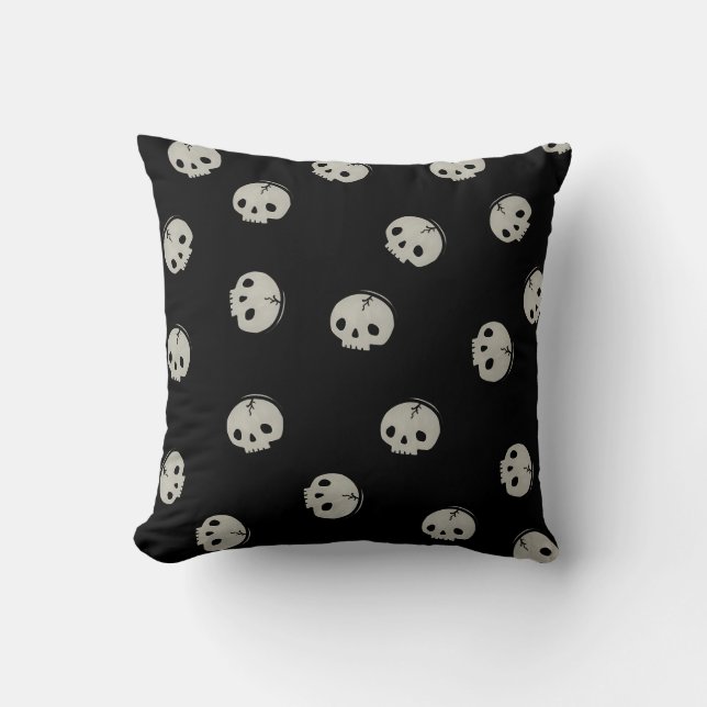  Minimalist Skull Pattern Aesthetic Phone case Cushion (Front)