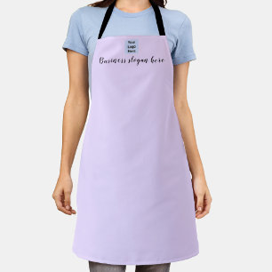 Minimalist Small Business Logo Branding Employee Apron