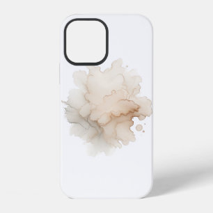 Minimalist Soft Beige Abstract Flower Phone Case