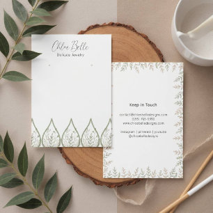 Minimalist Soft Foliage Candle Artwork