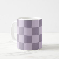 Minimalist Soft Lavender Checkerboard Pattern 