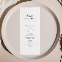 Minimalist Spanish Dinner