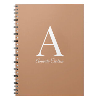 Minimalist Spiral Notebook