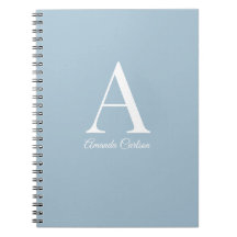 Minimalist Spiral Notebook