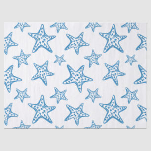 Minimalist Starfish Coastal Pattern (2) Tissue Paper