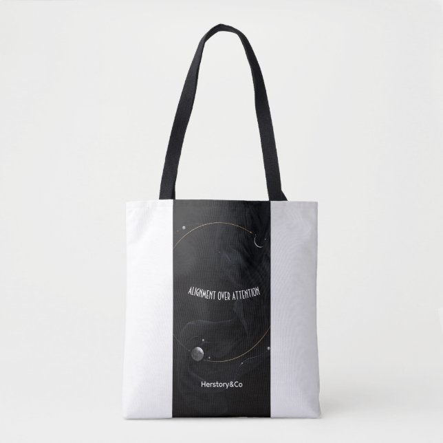 Minimalist, statement-making tote bags (Front)