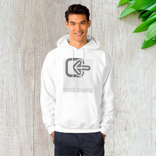 Minimalist Stock Buying Modern Financial Icon  Hoodie
