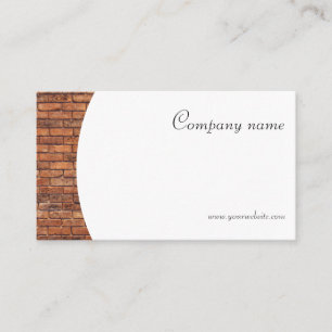 Minimalist stone photography QR Business Card