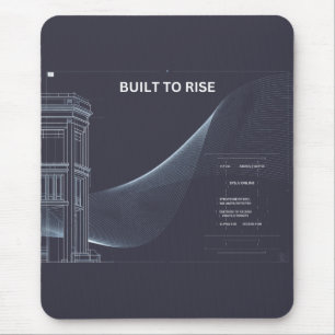 Minimalist Structure Desk Mat Mouse Mat