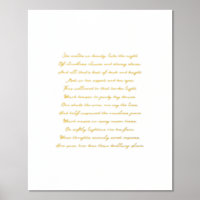 Minimalist Style Lyrics Print, Song Lyrics Art 