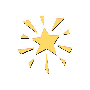 Minimalist Style Shining Star T-Shirt