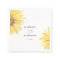 Minimalist sunflower wedding
