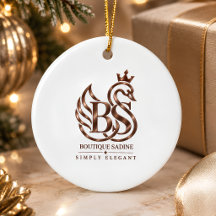 Minimalist Swan Custom Couple Names Keepsake Ceram