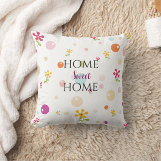 Minimalist Sweet Home Housewarming Throw Cushion