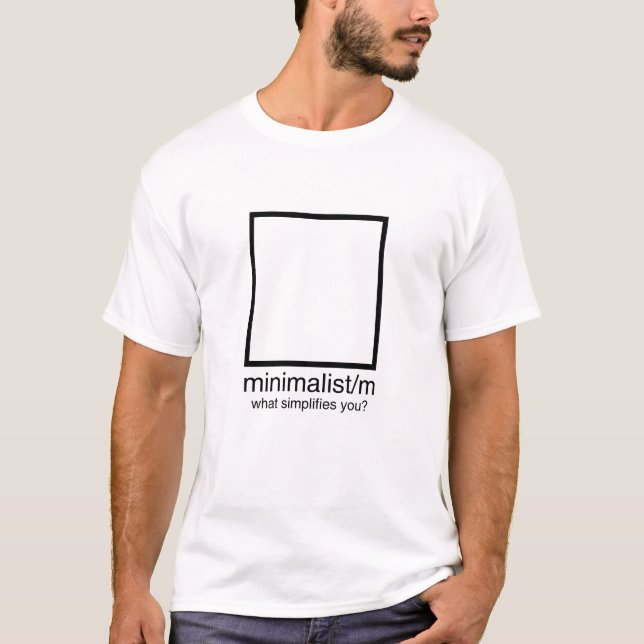 minimalist T-Shirt (Front)
