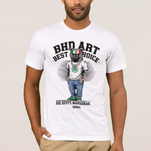 Minimalist T-Shirt Design BHD ART Bold Silhouette