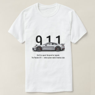 Minimalist T-Shirt   Luxury Sports Car Streetwear 