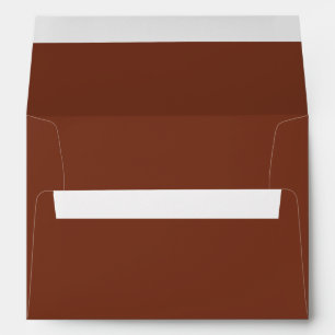 Minimalist Terracotta   Envelope