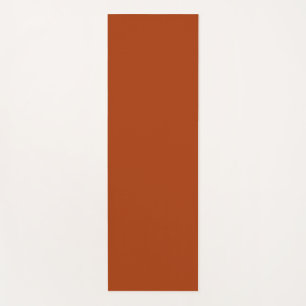 Minimalist Terracotta Yoga Mat 