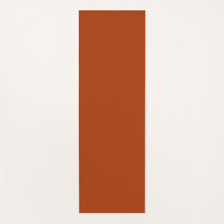 Minimalist Terracotta Yoga Mat 