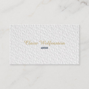 Minimalist Textured watercolour Professional Business Card