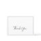 Minimalist Thank You Card