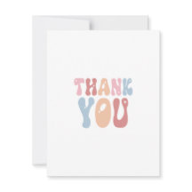 Minimalist Thank You Card 