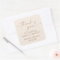 Minimalist Thank You Favour Sticker, Modern Neutra