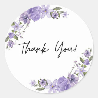 Minimalist Thank you Sticker