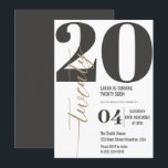 Minimalist Thirty 30th Birthday Party  Invitation<br><div class="desc">Minimalist Thirty 30th Birthday Party Invitation</div>