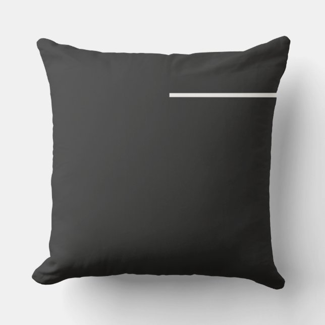 Minimalist Throw Pillow (Front)
